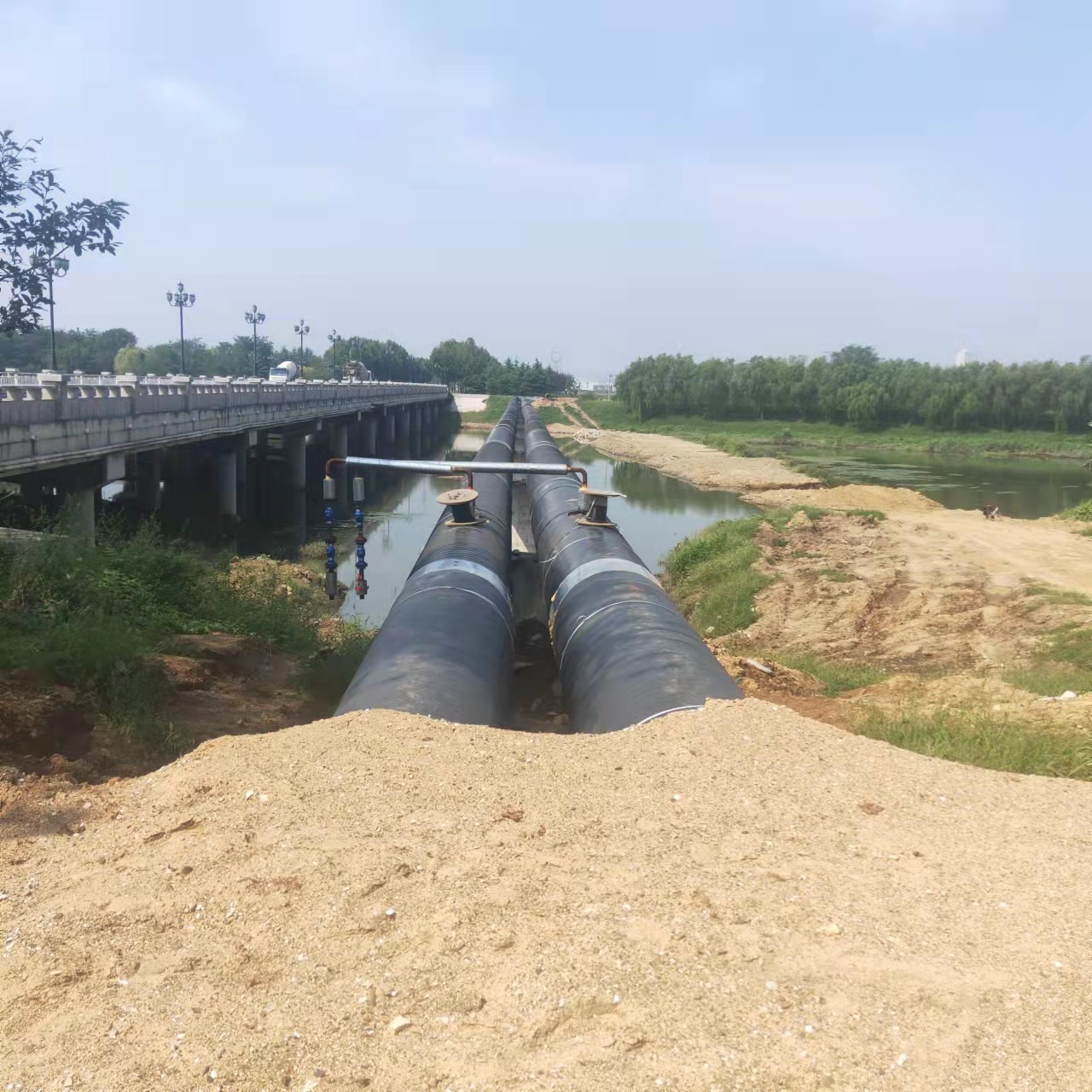 绵阳管道长距离内部除垢输油管道清洗